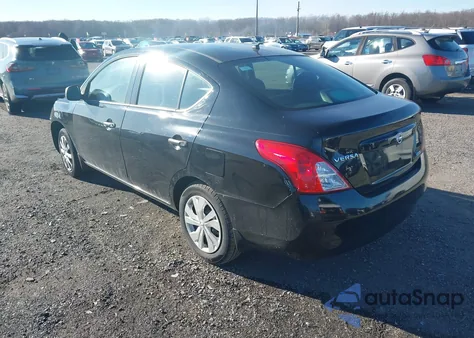 2012 Nissan Versa 1.6 S из США, поврежденный, VIN 3N1CN7AP3CL900985